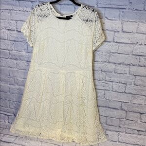 Cream Lace Dress - NWOT